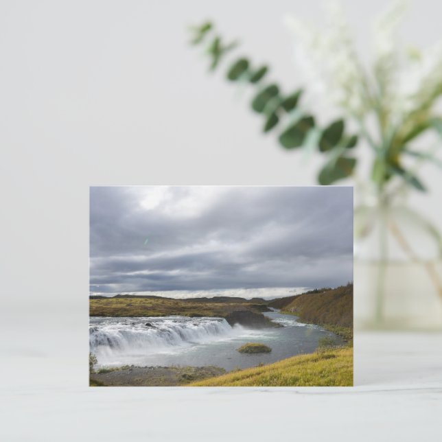Tarjeta postal de Islandia (Anverso de pie)