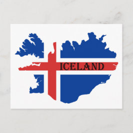 Tarjeta postal de islandia