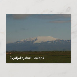Tarjeta postal de Islandia Eyjafjallajokull
