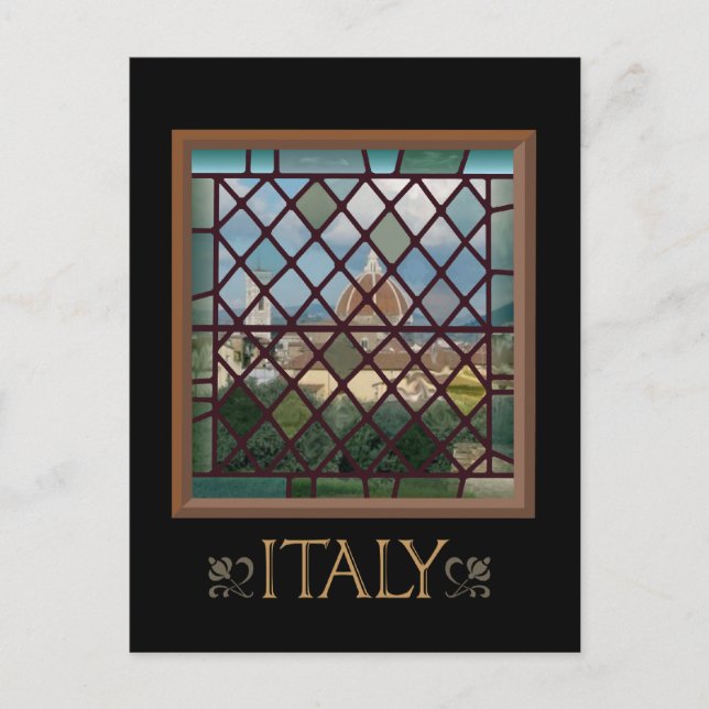 Tarjeta postal de Italia (Anverso)