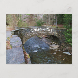 Tarjeta postal de ITHACA EL PUENTE DE PIEDRA