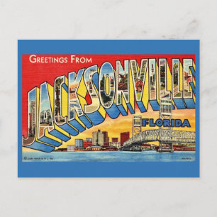 Tarjeta postal de Jacksonville Florida