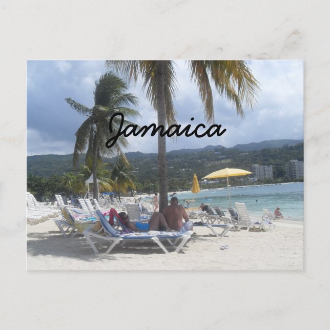 Tarjeta postal de Jamaica (Anverso)