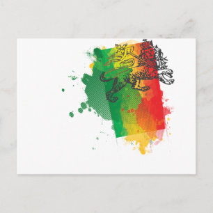 Tarjeta postal de Jamaica Zion Lion