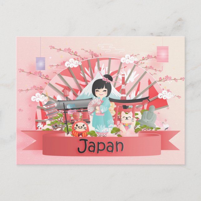 Tarjeta postal de Japón (Anverso)