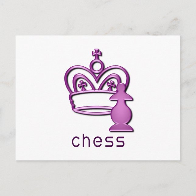 Tarjeta postal de jaque mate (Anverso)