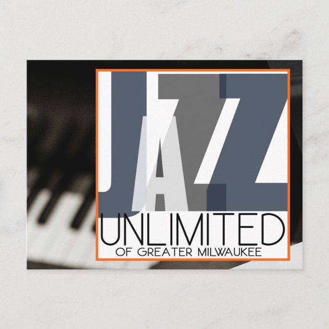 Tarjeta postal de Jazz Unlimited (Anverso)