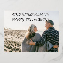 TARJETA POSTAL DE JUBILACIÓN FELIZ