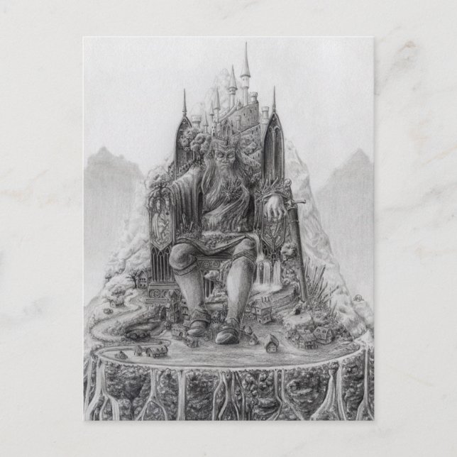 Tarjeta postal de juramentos, cargas y maleficios (Anverso)