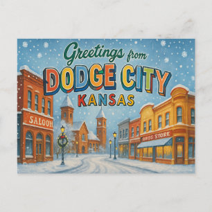 Tarjeta postal de KANSAS