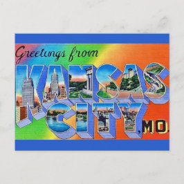 Tarjeta postal de Kansas City MO