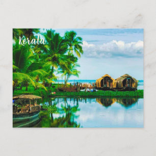 tarjeta postal de Kerala India País de Dios