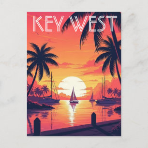 Tarjeta postal de Key West Florida