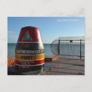 Tarjeta postal de Key West Florida