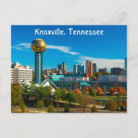 Tarjeta postal de Knoxville Tennessee