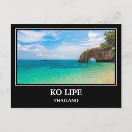 Tarjeta postal de Ko Lipe Tailandia