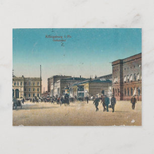 Tarjeta postal de Koningsberg/Kaliningrado
