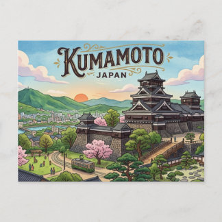 Tarjeta postal de Kumamoto