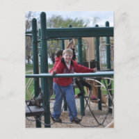 Tarjeta postal de la abuela