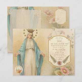 Tarjeta postal de la antigua iglesia católica