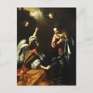Tarjeta postal de la Anunciación por Artemisia Gen