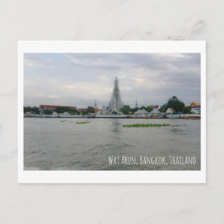 Tarjeta postal de la atracción turística Wat Arun