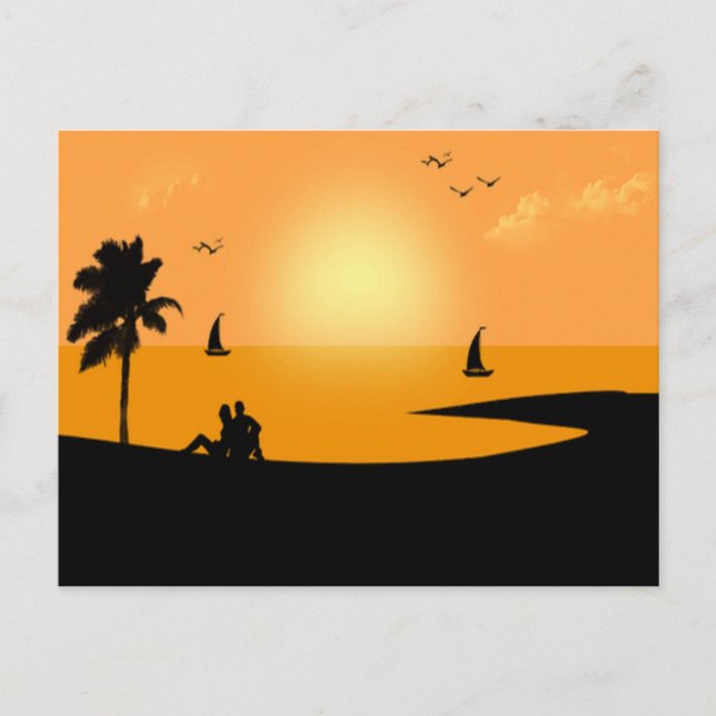 Tarjeta postal de la bahía de Bergamot (Anverso)