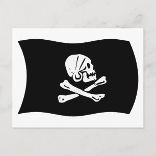Tarjeta postal de la bandera de Henry Every