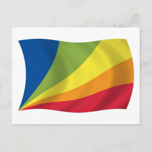 Tarjeta Postal de la Bandera de Lingua Franca Nova