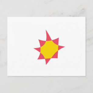 Tarjeta Postal de la Bandera de Novial