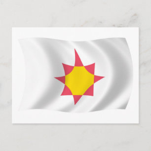 Tarjeta Postal de la Bandera de Novial