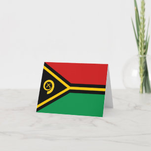 Tarjeta postal de la bandera de Vanuatu
