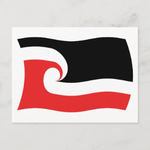 Tarjeta Postal de la Bandera del Pueblo Maorí