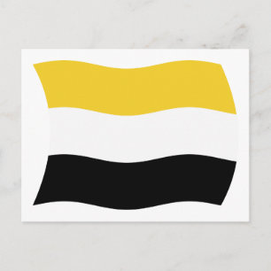 Tarjeta Postal de la Bandera Garífuna