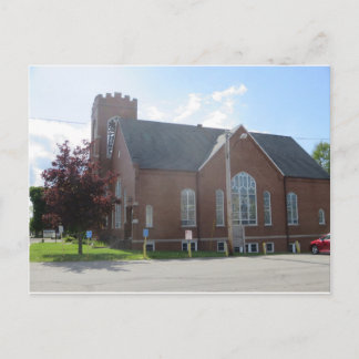 Tarjeta postal de la Beca de la Iglesia de Brick