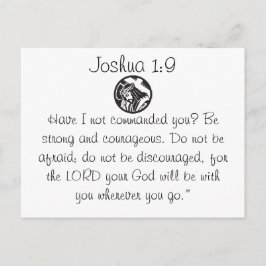Tarjeta postal de la Biblia