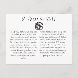 Tarjeta postal de la Biblia