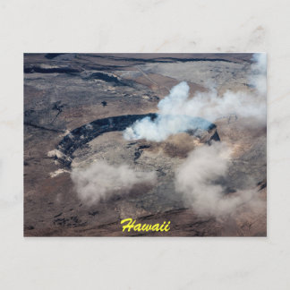Tarjeta postal de la caldera de Kilauea