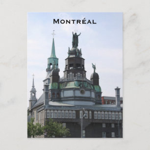 Tarjeta postal de la capilla de Montreal