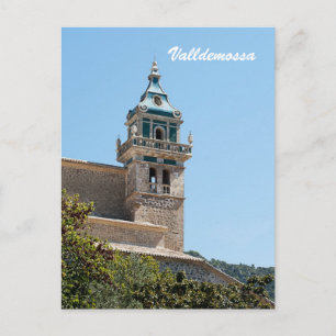 Tarjeta postal de la Cartuja de Valldemossa