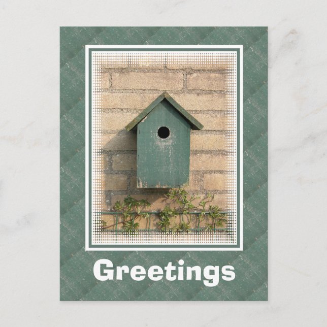 Tarjeta postal de la casa de huéspedes (Anverso)