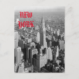 Tarjeta postal de la ciudad de Nueva York