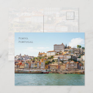 Tarjeta postal de la ciudad de Porto