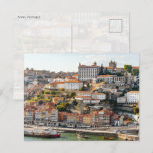 Tarjeta postal de la ciudad de Porto