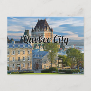 TARJETA POSTAL DE LA CIUDAD DE QUEBEC