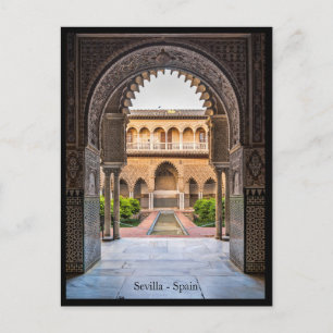 Tarjeta postal de la ciudad de Sevilla, España