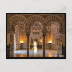 Tarjeta postal de la ciudad de Sevilla, España