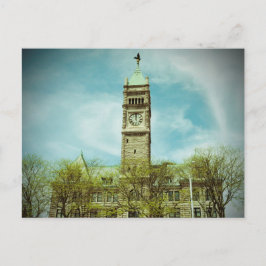 TARJETA POSTAL DE LA CIUDAD HALL LOWELL MASSACHUSE