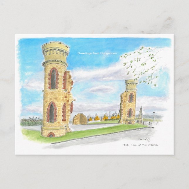 Tarjeta postal de la Colina de los O`Neill (Anverso)
