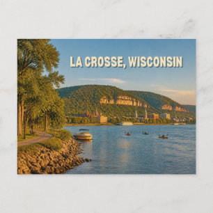 Tarjeta postal de La Crosse Wisconsin